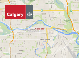 Map of City of Calgary