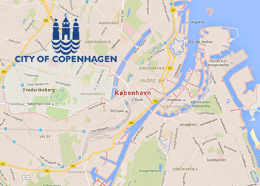 Map of City of Copenhagen