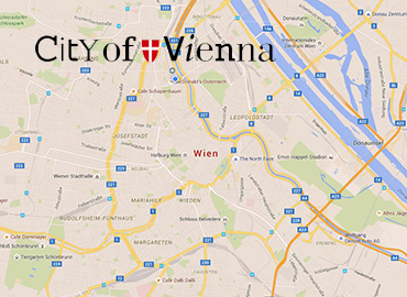 Map of City of Vienna